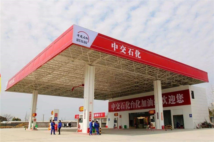 宜春加油站钢结构网架案例6